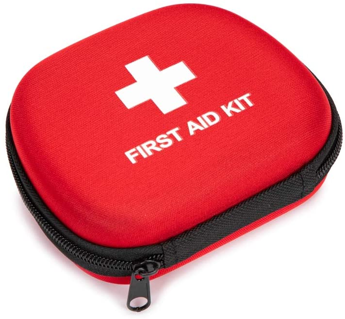 Home Health Medical Hard EVA Red Empty First Aid Case