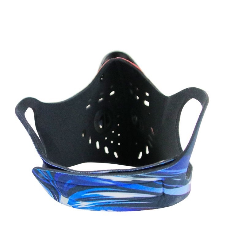 Adjustable Sports Breathing Mask with Filters for Cycling Buy breathing mask with filters