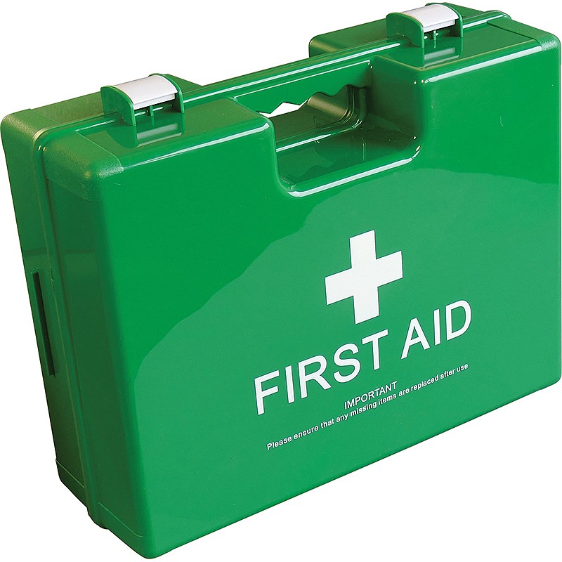 Medical ABS Plastic Empty First Aid Box with Divider and Wall Hanger ...